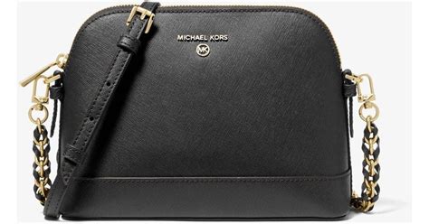 michael kors md dome xcross xbody|Michael Kors large saffiano crossbody.